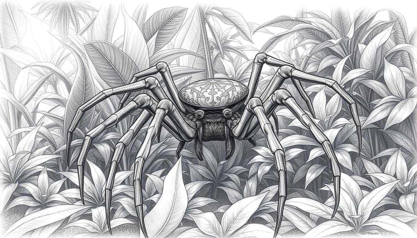wie groß ist die größte spinne