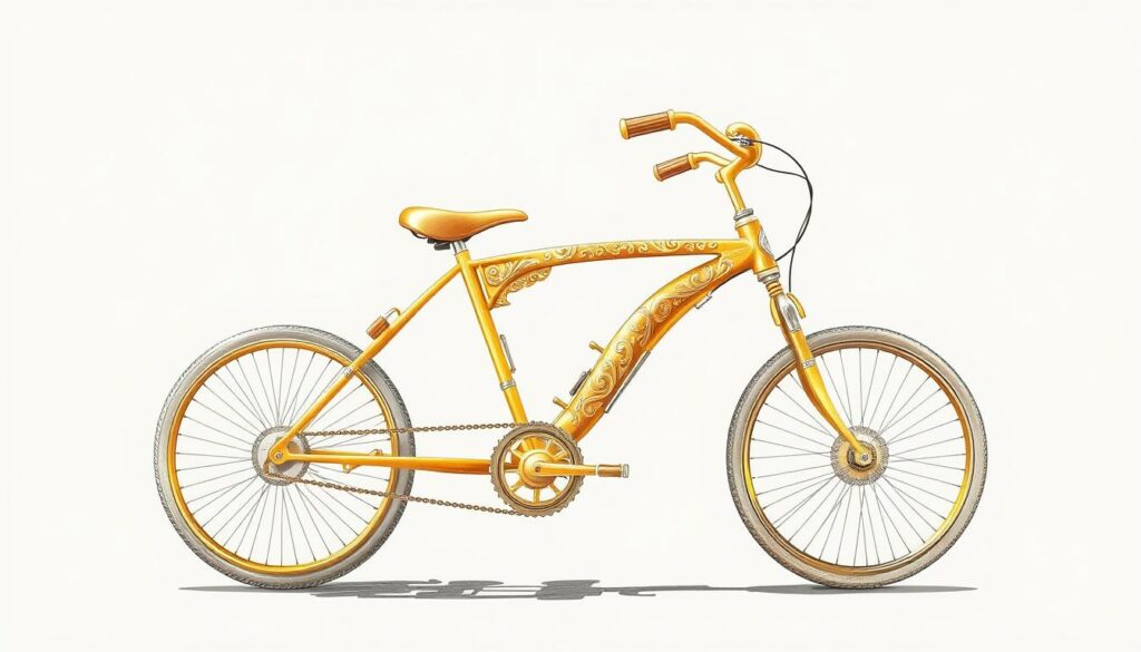 gold-fahrrad